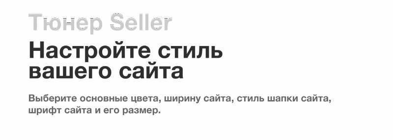 Интерфейс готового интернет-магазина Seller — продажа одежды и аксессуаров