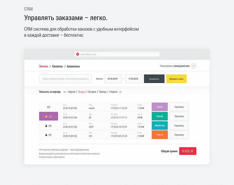 Примеры экранов готового сайта доставки суши с изображениями роллов и макетами страниц